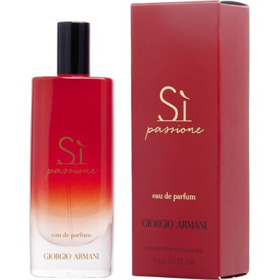 Giorgio Armani Sì Passione Eau de Parfum - 15ml - Publicité Giorgio Armani Sì Passione Eau de Parfum - 15ml - Publicité
