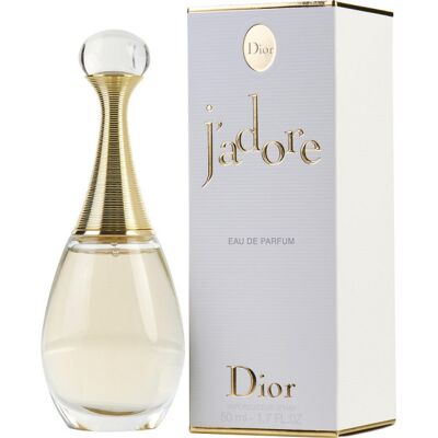 J'adore - Christian Dior Eau De Parfum Spray 50 ml - Publicité J'adore - Christian Dior Eau De Parfum Spray 50 ml - Publicité