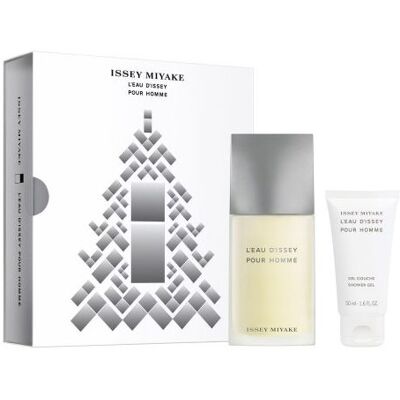 Issey Miyake L'Eau D'Issey Pour Homme Set (EDT 75ml + SG 50ml) - Publicité Issey Miyake L'Eau D'Issey Pour Homme Set (EDT 75ml + SG 50ml) - Publicité