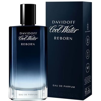 Cool Water Reborn Pour Homme - Davidoff Eau De Parfum Spray 100 ml - Publicité Cool Water Reborn Pour Homme - Davidoff Eau De Parfum Spray 100 ml - Publicité