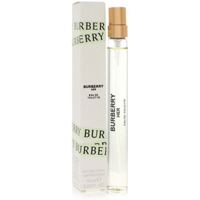Her - Burberry Eau De Toilette Spray 10 ml - Publicité Her - Burberry Eau De Toilette Spray 10 ml - Publicité
