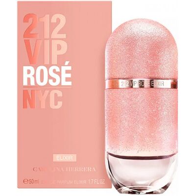 212 VIP Rosé Elixir - Carolina Herrera Eau De Parfum Spray 50 ml - Publicité 212 VIP Rosé Elixir - Carolina Herrera Eau De Parfum Spray 50 ml - Publicité