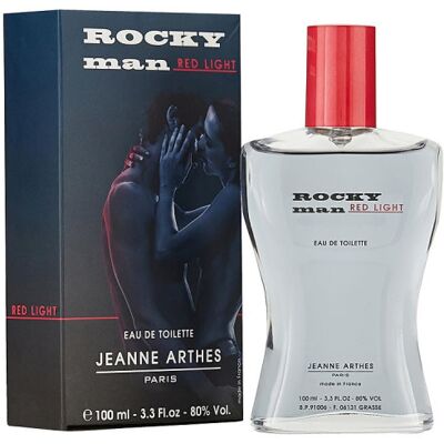 Jeanne Arthes - Rocky Man Red Light - 100 ml - Parfum - Publicité Jeanne Arthes - Rocky Man Red Light - 100 ml - Parfum - Publicité