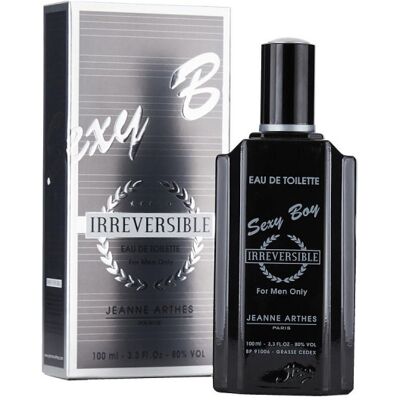 Sexy Boy Irreversible - Jeanne Arthes Eau De Toilette Spray 100 ml - Publicité Sexy Boy Irreversible - Jeanne Arthes Eau De Toilette Spray 100 ml - Publicité