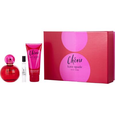 Chérie - Kate Spade Coffret Cadeau 107,5 ml - Publicité Chérie - Kate Spade Coffret Cadeau 107,5 ml - Publicité