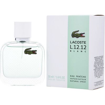 Lacoste L.12.12 Blanc Eau de Toilette - Homme - Publicité Lacoste L.12.12 Blanc Eau de Toilette - Homme - Publicité