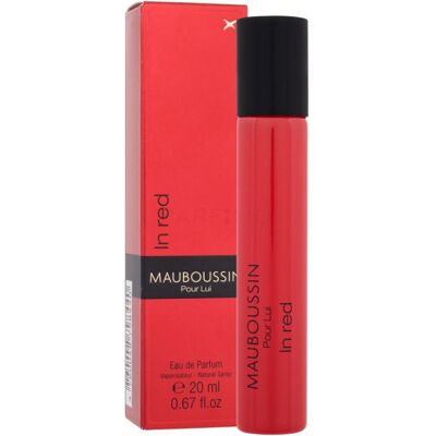 Pour Lui In Red - Mauboussin Eau De Parfum Spray 20 ml - Publicité Pour Lui In Red - Mauboussin Eau De Parfum Spray 20 ml - Publicité