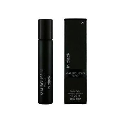 Pour Lui In Black - Mauboussin Eau De Parfum Spray 20 ml - Publicité Pour Lui In Black - Mauboussin Eau De Parfum Spray 20 ml - Publicité