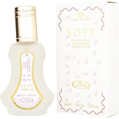Al Rehab Soft 35ml - Parfum aux Agrumes et Vanille - Publicité Al Rehab Soft 35ml - Parfum aux Agrumes et Vanille - Publicité