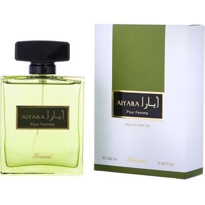 Rasasi Aiyara Pour Femme 3.38 Eau De Parfum Spray - Parfum pour Femmes - Publicité Rasasi Aiyara Pour Femme 3.38 Eau De Parfum Spray - Parfum pour Femmes - Publicité
