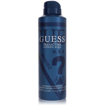 Guess Seductive Homme Blue - Guess Brume et spray parfumé 226 ml - Publicité Guess Seductive Homme Blue - Guess Brume et spray parfumé 226 ml - Publicité