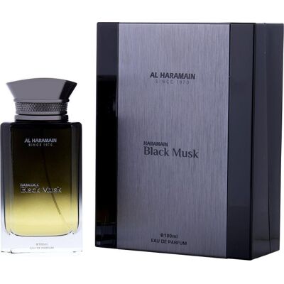 Al Haramain Black Musk - Parfum Unisexe 100ml - Publicité Al Haramain Black Musk - Parfum Unisexe 100ml - Publicité