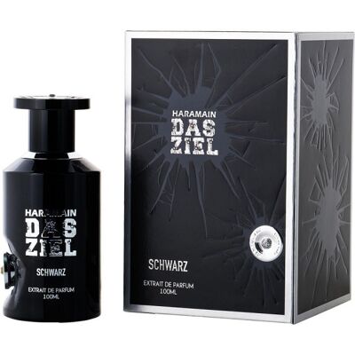 Das Ziel Schwarz - Al Haramain Extrait de Parfum Spray 100 ml - Publicité Das Ziel Schwarz - Al Haramain Extrait de Parfum Spray 100 ml - Publicité