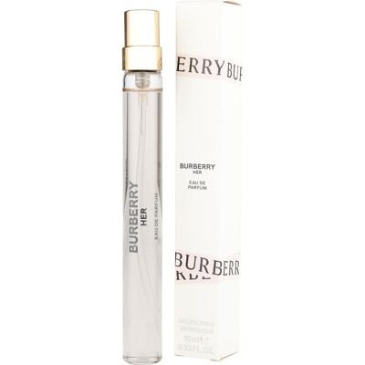 Her - Burberry Eau De Parfum Spray 10 ml - Publicité Her - Burberry Eau De Parfum Spray 10 ml - Publicité