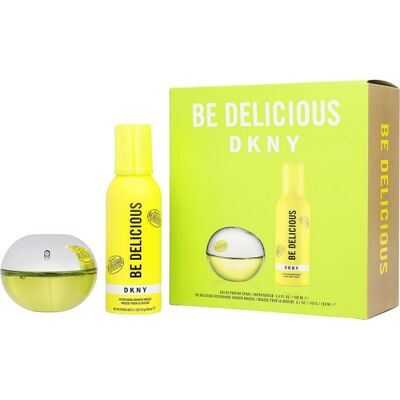 Coffret Cadeau DKNY Be Delicious - Eau de Parfum 100ml & Mousse de Douche 150ml - Publicité Coffret Cadeau DKNY Be Delicious - Eau de Parfum 100ml & Mousse de Douche 150ml - Publicité