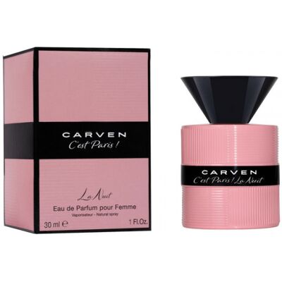 Carven C'est Paris! La Nuit Pour Femme - Parfum - Publicité Carven C'est Paris! La Nuit Pour Femme - Parfum - Publicité