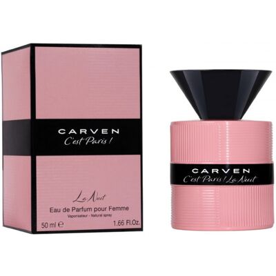 Carven C'est Paris La Nuit Eau de Parfum - Femme - Publicité Carven C'est Paris La Nuit Eau de Parfum - Femme - Publicité