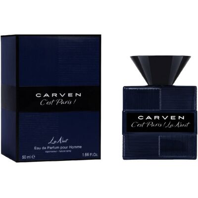 Carven La Nuit Pour Homme - Eau de Parfum - Publicité Carven La Nuit Pour Homme - Eau de Parfum - Publicité