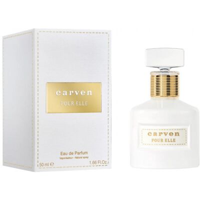 Carven Pour Elle - Carven Eau De Parfum Spray 50 ml - Publicité Carven Pour Elle - Carven Eau De Parfum Spray 50 ml - Publicité