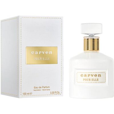 Carven Pour Elle - Carven Eau De Parfum Spray 100 ml - Publicité Carven Pour Elle - Carven Eau De Parfum Spray 100 ml - Publicité