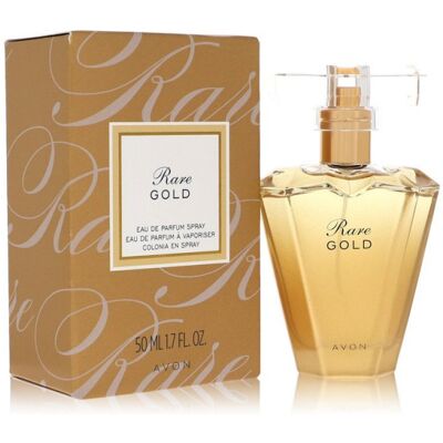 Rare Gold - Avon Eau De Parfum Spray 50 ml - Publicité Rare Gold - Avon Eau De Parfum Spray 50 ml - Publicité