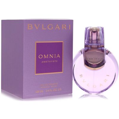Omnia Amethyste - Bvlgari Eau De Toilette Spray 100 ml - Publicité Omnia Amethyste - Bvlgari Eau De Toilette Spray 100 ml - Publicité