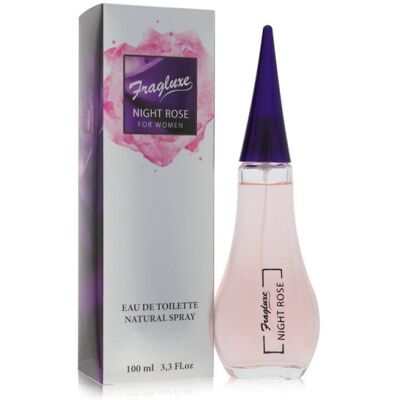 Night Rose - Fragluxe Eau De Toilette Spray 100 ml - Publicité Night Rose - Fragluxe Eau De Toilette Spray 100 ml - Publicité