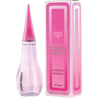 Shining Beauty - Fragluxe Eau De Toilette Spray 100 ml - Publicité Shining Beauty - Fragluxe Eau De Toilette Spray 100 ml - Publicité
