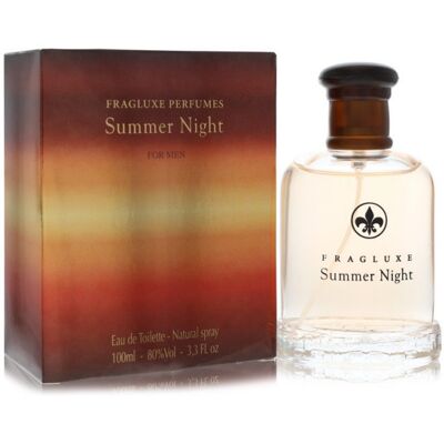 Summer Night - Fragluxe Eau De Toilette Spray 100 ml - Publicité Summer Night - Fragluxe Eau De Toilette Spray 100 ml - Publicité