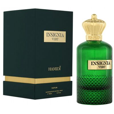 Insignia Vert - Hamidi Parfum Spray 105 ml - Publicité Insignia Vert - Hamidi Parfum Spray 105 ml - Publicité