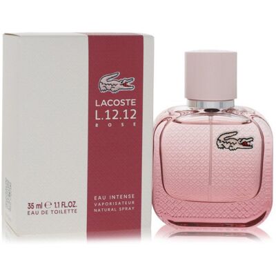 Lacoste Eau de Lacoste L.12.12 Rose Eau Intense EDT 35ml (Femme) - Publicité Lacoste Eau de Lacoste L.12.12 Rose Eau Intense EDT 35ml (Femme) - Publicité
