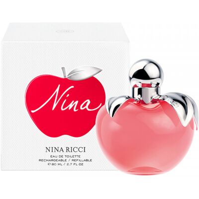 Nina - Nina Ricci Eau De Toilette Spray 80 ml - Publicité Nina - Nina Ricci Eau De Toilette Spray 80 ml - Publicité