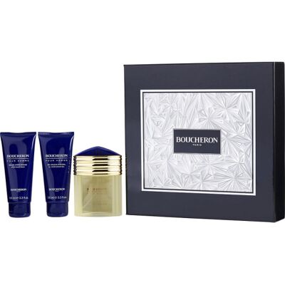 Boucheron Pour Homme - Boucheron Coffret Cadeau 100 ML - Publicité Boucheron Pour Homme - Boucheron Coffret Cadeau 100 ML - Publicité