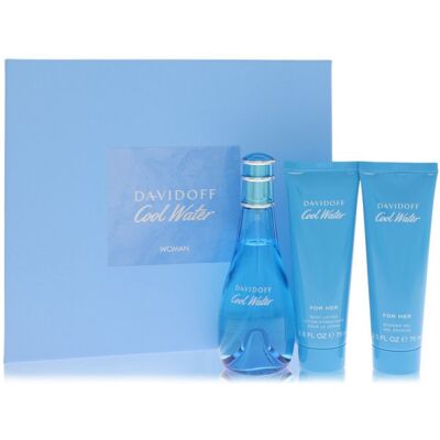 Davidoff - Ensemble Eau Fraîche pour Femme - Coffret Cadeau - Publicité Davidoff - Ensemble Eau Fraîche pour Femme - Coffret Cadeau - Publicité