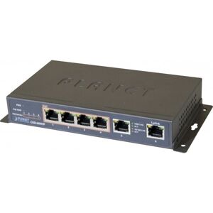 PLANET GSD-604HP Switch 6P Gigabit dont 4 PoE+ 55W - Publicité PLANET GSD-604HP Switch 6P Gigabit dont 4 PoE+ 55W - Publicité