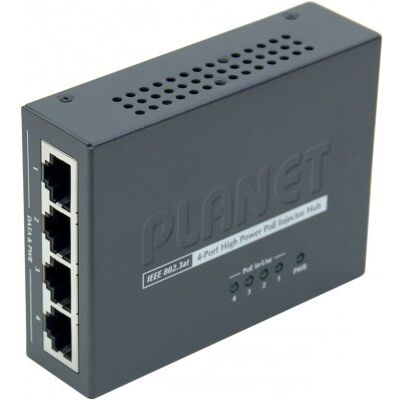 Planet HPOE-460 mini injecteur 4 ports poe 802,3at 120W - Publicité Planet HPOE-460 mini injecteur 4 ports poe 802,3at 120W - Publicité