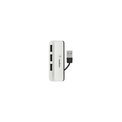 Belkin Voyage - concentrateur (hub) - 4 ports - Publicité Belkin Voyage - concentrateur (hub) - 4 ports - Publicité