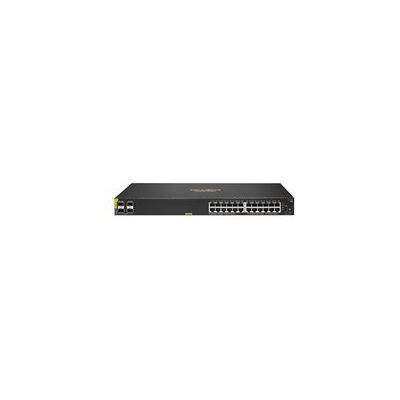HPE Aruba 6100 24G Class4 PoE 4SFP+ - commutateur - 28 ports - Gere - Montable sur rack - Publicité HPE Aruba 6100 24G Class4 PoE 4SFP+ - commutateur - 28 ports - Gere - Montable sur rack - Publicité