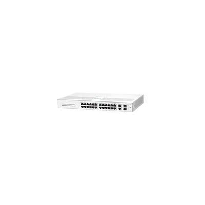 HPE Networking Instant On 1430 26G 2SFP Switch - commutateur - 26 ports - non gere - Montable sur rack - Publicité HPE Networking Instant On 1430 26G 2SFP Switch - commutateur - 26 ports - non gere - Montable sur rack - Publicité