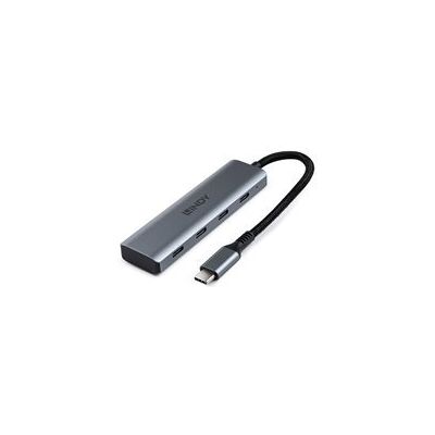 Lindy - concentrateur (hub) - type-C - 4 ports - Publicité Lindy - concentrateur (hub) - type-C - 4 ports - Publicité