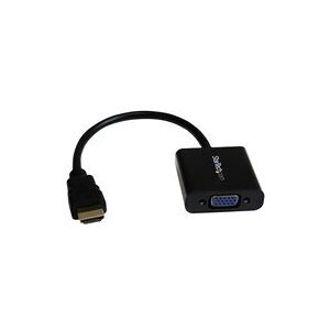 StarTech.com Adaptateur / Convertisseur HDMI vers VGA pour ordinateur de bureau / ordinateur portable / Ultrabook - M/F - 1920x1080 - Noir - adaptateur video - HDMI / VGA - 24.5 cm - Publicité StarTech.com Adaptateur / Convertisseur HDMI vers VGA pour ordinateur de bureau / ordinateur portable / Ultrabook - M/F - 1920x1080 - Noir - adaptateur video - HDMI / VGA - 24.5 cm - Publicité