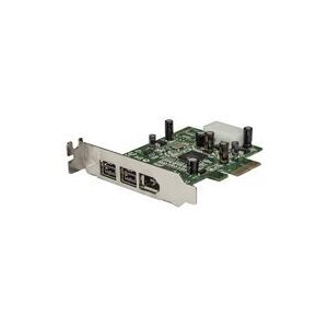 StarTech.com Carte adaptateur PCI Express vers 3 ports FireWire - Faible encombrement - 800 et 400 (PEX1394B3LP) - adaptateur FireWire - PCIe - 2 ports - Publicité StarTech.com Carte adaptateur PCI Express vers 3 ports FireWire - Faible encombrement - 800 et 400 (PEX1394B3LP) - adaptateur FireWire - PCIe - 2 ports - Publicité