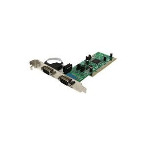 StarTech.com Carte PCI avec 2 Ports DB-9 RS422/485 - Adaptateur Serie - UART 161050 - adaptateur serie - Publicité StarTech.com Carte PCI avec 2 Ports DB-9 RS422/485 - Adaptateur Serie - UART 161050 - adaptateur serie - Publicité