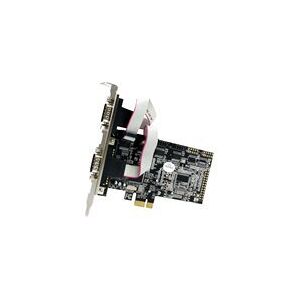 StarTech.com Carte PCI Express avec 4 Ports DB-9 RS232 - Adaptateur PCIe Serie - UART 16550 - adaptateur serie - PCIe 1.1 - 4 ports - Publicité StarTech.com Carte PCI Express avec 4 Ports DB-9 RS232 - Adaptateur PCIe Serie - UART 16550 - adaptateur serie - PCIe 1.1 - 4 ports - Publicité