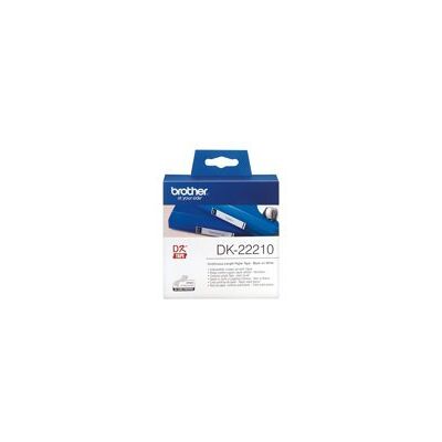 Brother DK-22210 - etiquettes - Rouleau (2,9 cm x 30,5 m) - Publicité Brother DK-22210 - etiquettes - Rouleau (2,9 cm x 30,5 m) - Publicité