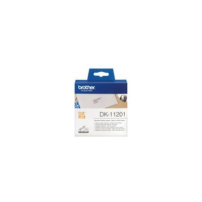 Brother DK-11201 - etiquettes adresses - 400 etiquette(s) - 29 x 90 mm - Publicité Brother DK-11201 - etiquettes adresses - 400 etiquette(s) - 29 x 90 mm - Publicité