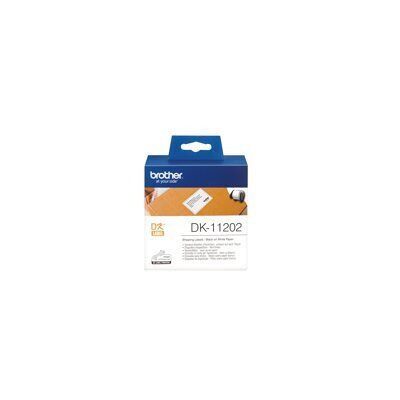 Brother DK-11202 - etiquettes d'expedition - 300 etiquette(s) - 62 x 100 mm - Publicité Brother DK-11202 - etiquettes d'expedition - 300 etiquette(s) - 62 x 100 mm - Publicité