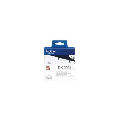 Brother DK-22214 - papier thermique - rouleau (1,2 cm x 30,5 m) - Publicité Brother DK-22214 - papier thermique - rouleau (1,2 cm x 30,5 m) - Publicité