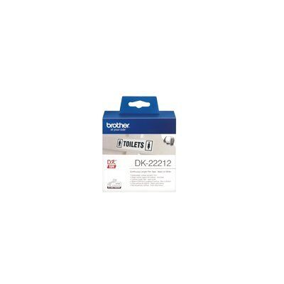 Brother DK-22212 - ruban - Rouleau (6,2 cm x 15,2 m) - Publicité Brother DK-22212 - ruban - Rouleau (6,2 cm x 15,2 m) - Publicité