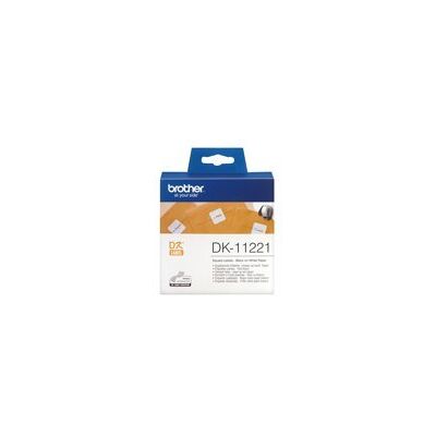 Brother DK-11221 - etiquettes - 1000 etiquette(s) - 23 x 23 mm - Publicité Brother DK-11221 - etiquettes - 1000 etiquette(s) - 23 x 23 mm - Publicité
